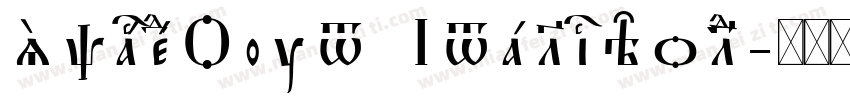 SpacedOut ItalicBold字体转换